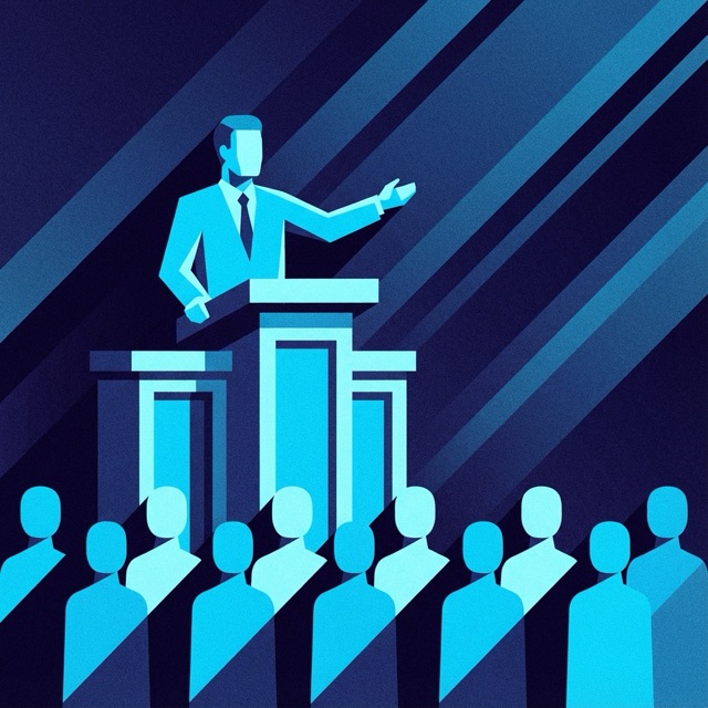 Ilustração do arquétipo Democrata